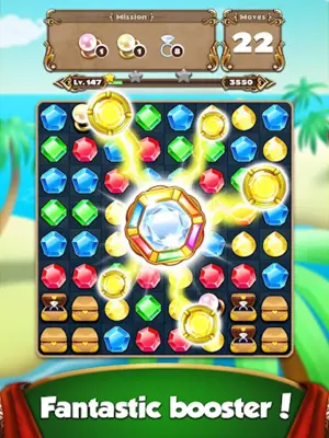 Jewel Castle - Match 3 Puzzle android App screenshot 1