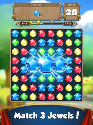 Jewel Castle - Match 3 Puzzle android App screenshot 3