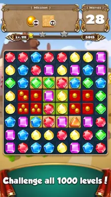 Jewel Castle - Match 3 Puzzle android App screenshot 7